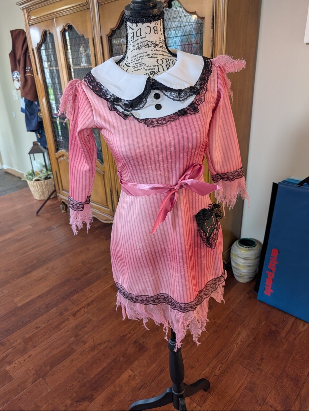 Girl's Spirit Halloween Deadly Doll Halloween Costume Dress Size M (10-12)